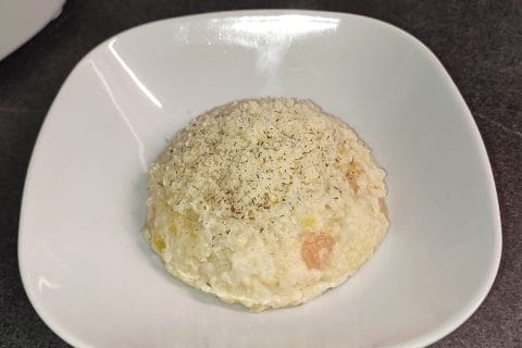 Cliquez pour zoomer ! Risotto poireaux et lardons Thermomix par souwws
