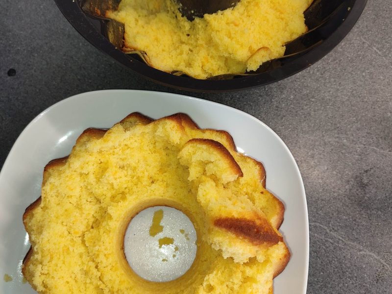 Cliquez pour zoomer ! Cake à l’orange sanguine Thermomix par souwws