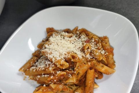 Cliquez pour zoomer ! Penne sauce arrabbiata Thermomix par souwws