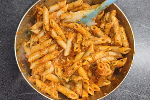 Cliquez pour zoomer ! Penne sauce arrabbiata Thermomix par souwws