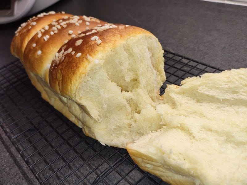 Cliquez pour zoomer ! Brioche sans beurre, sans oeufs Thermomix par souwws