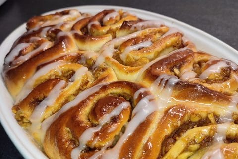 Cliquez pour zoomer ! Roulés aux pommes et à la cannelle Thermomix par souwws