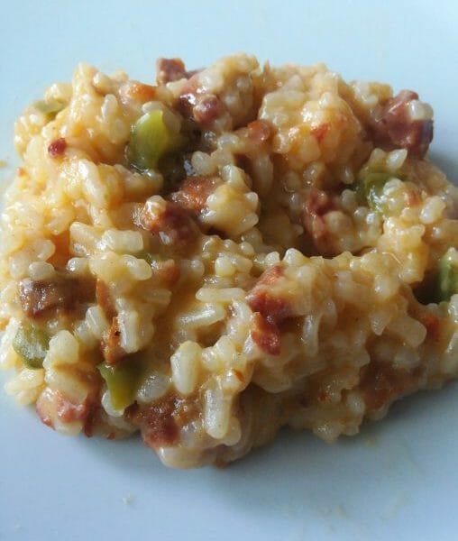 Cliquez pour zoomer ! Risotto au chorizo Thermomix par Megan17