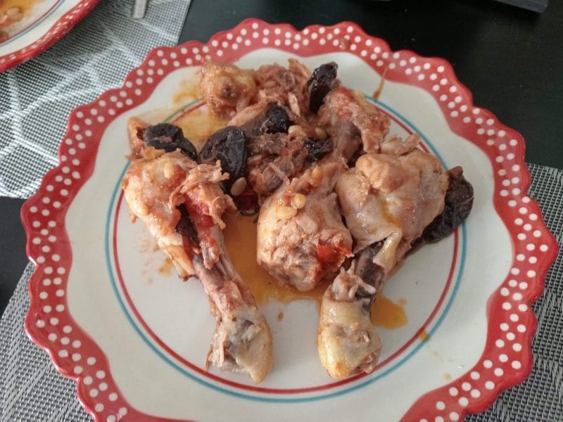 Cliquez pour zoomer ! Poulet à la catalane Thermomix par pierre_243