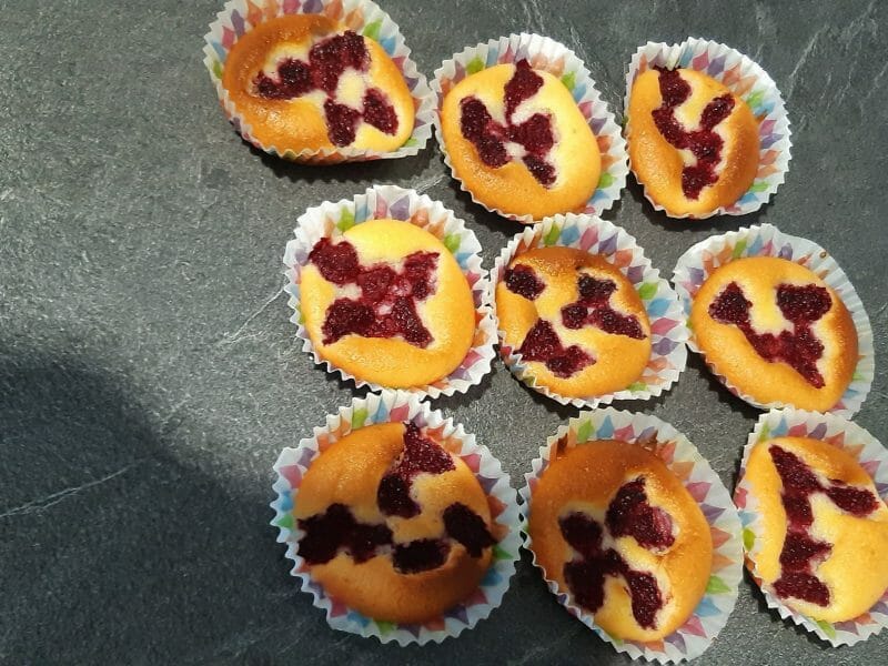 Cliquez pour zoomer ! Visitandines aux framboises Thermomix par frontline2007