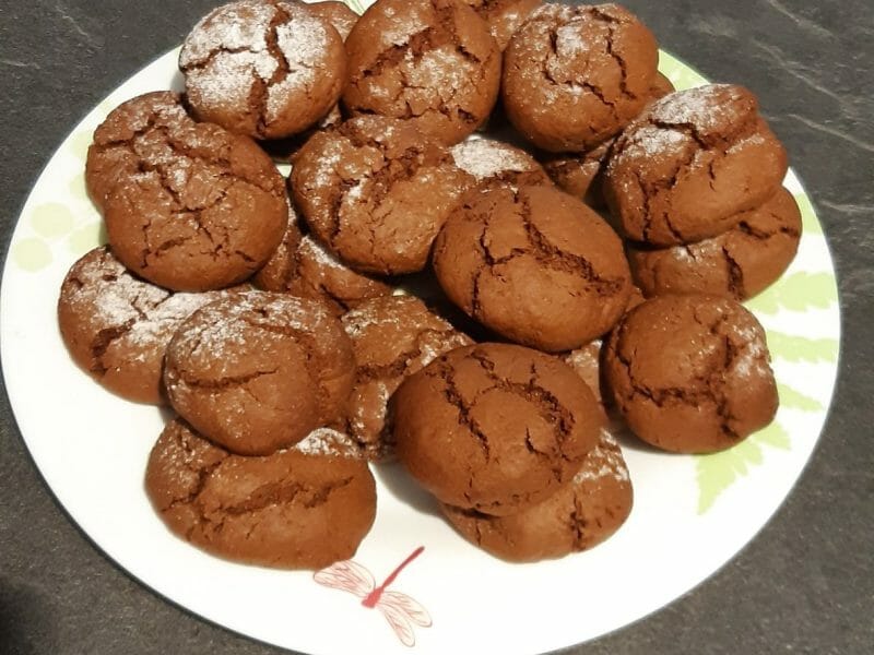 Cliquez pour zoomer ! Craquelés au chocolat Thermomix par frontline2007