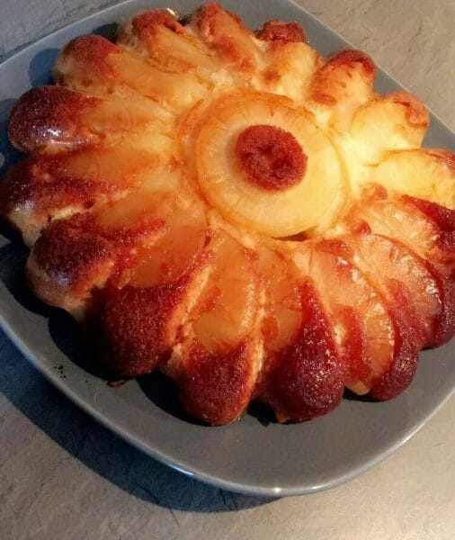 Gateau Renverse A L Ananas Au Thermomix Cookomix