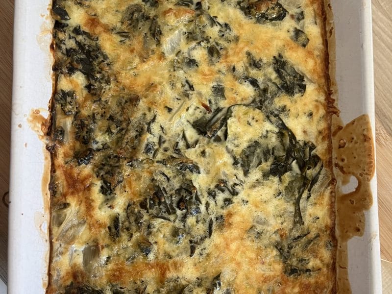 Cliquez pour zoomer ! Gratin de blettes à la ricotta Thermomix par MarionBlanc