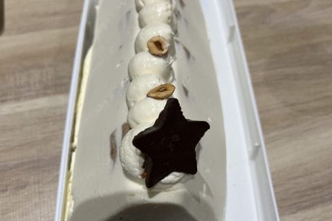 Cliquez pour zoomer ! Bûche vanille praliné Thermomix par MarionBlanc