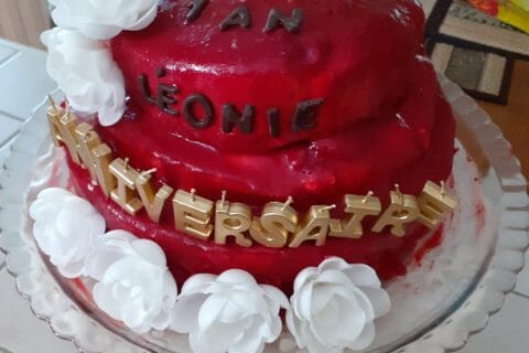 Cliquez pour zoomer ! Bavarois aux fraises au Thermomix