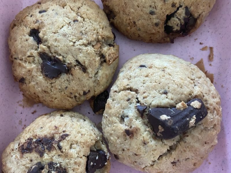 Cliquez pour zoomer ! Cookies à la noix de coco et pépites de chocolat Thermomix par MarionBlanc