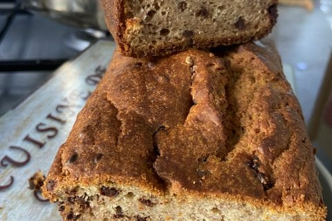 Cliquez pour zoomer ! Banana bread aux noix de pécan Thermomix par MarionBlanc