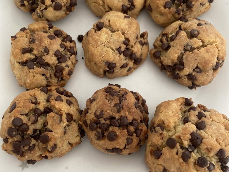 Cliquez pour zoomer ! Cookies beurre de cacahuète et pépites de chocolat Thermomix par MarionBlanc