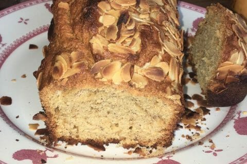 Cliquez pour zoomer ! Cake aux amandes au Thermomix