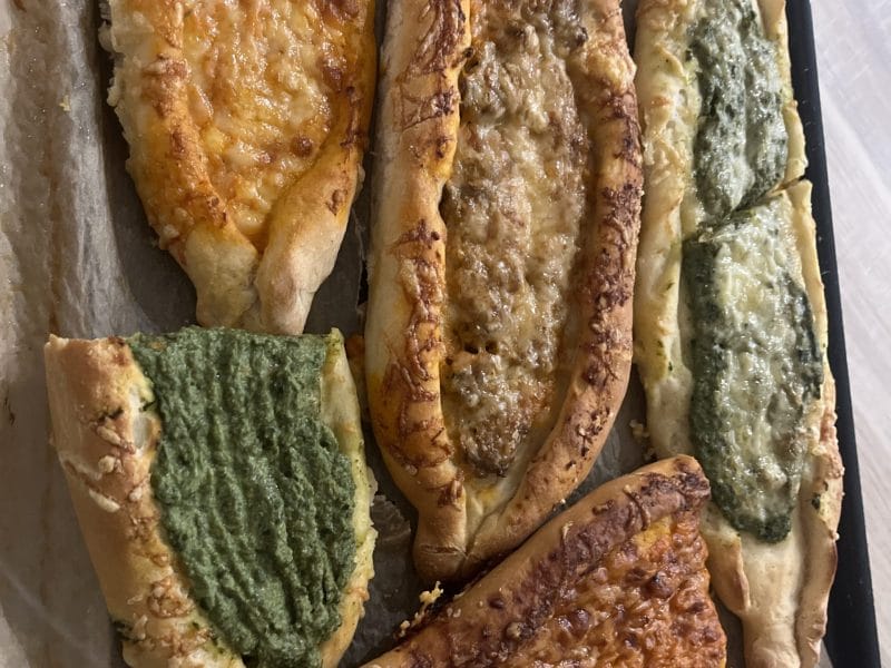 Cliquez pour zoomer ! Pide épinards et feta Thermomix par MarionBlanc