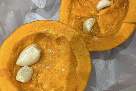 Cliquez pour zoomer ! Fusilli à la crème de potimarron et gorgonzola Thermomix par MarionBlanc