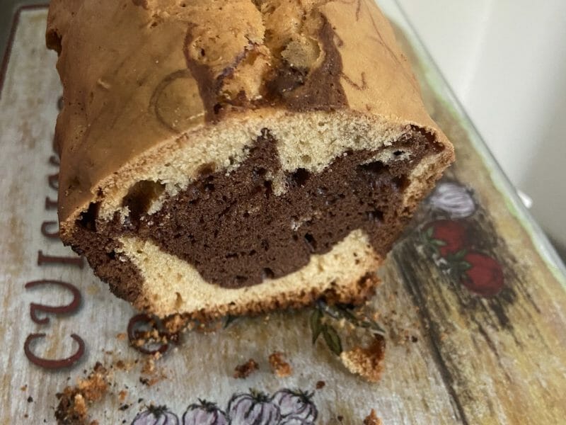 Cliquez pour zoomer ! Marbré au chocolat Thermomix par MarionBlanc