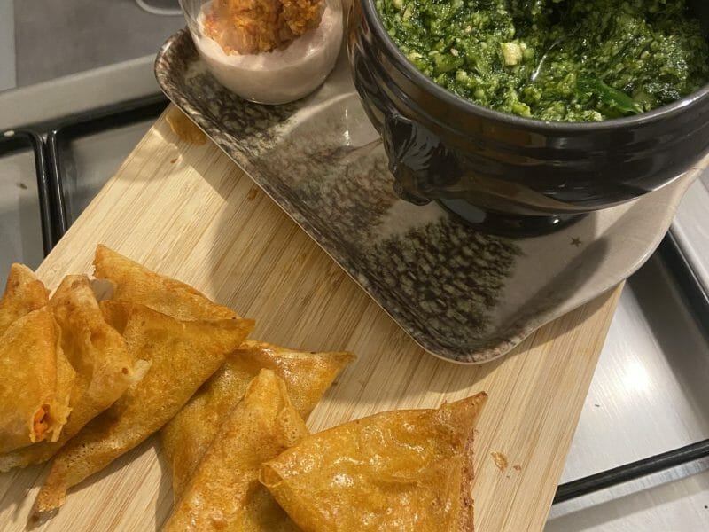 Cliquez pour zoomer ! Samoussas de légumes Thermomix par MarionBlanc