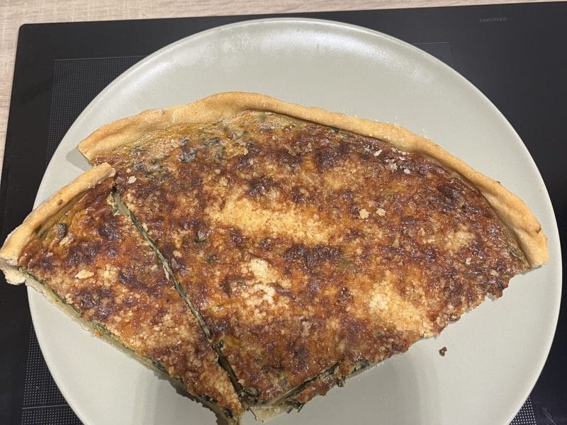Cliquez pour zoomer ! Quiche au vert de blettes Thermomix par MarionBlanc