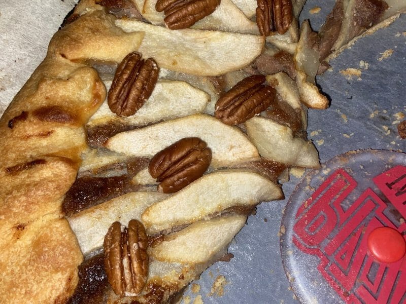 Cliquez pour zoomer ! Tarte rustique poire pécan Thermomix par MarionBlanc