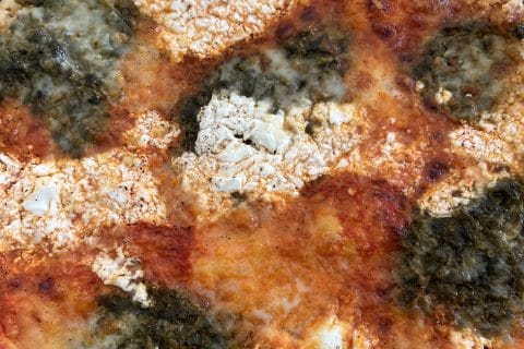 Cliquez pour zoomer ! Pizza épinards et feta Thermomix par MarionBlanc