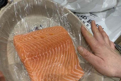 Cliquez pour zoomer ! Saumon gravlax Thermomix par MarionBlanc