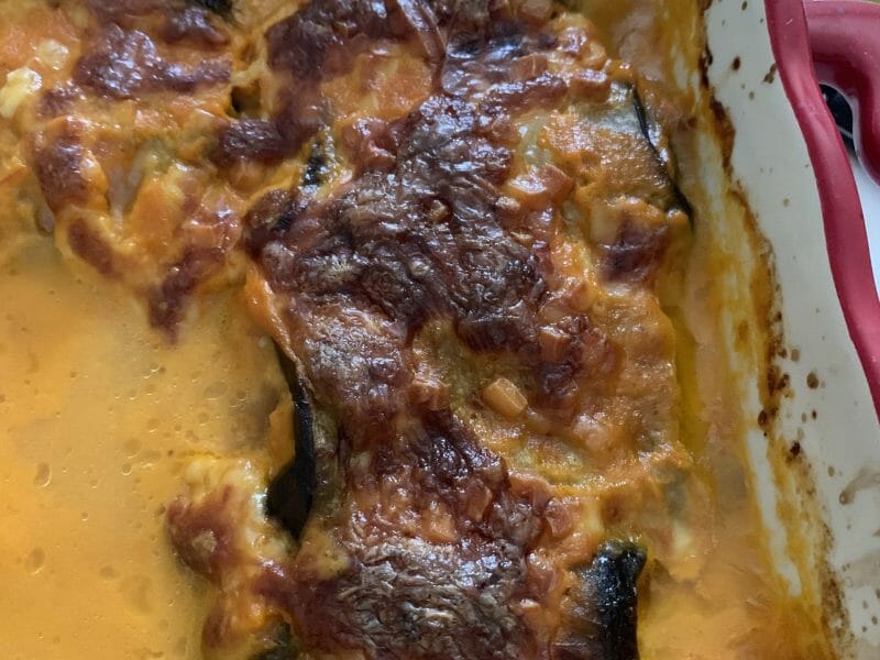 Cliquez pour zoomer ! Roulés d’aubergines au jambon Thermomix par MarionBlanc
