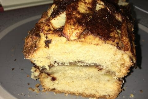 Cliquez pour zoomer ! Cake aux pommes à l’ancienne au Thermomix