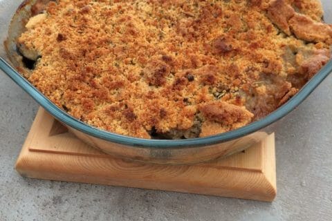 Cliquez pour zoomer ! Crumble aux légumes provençaux au Thermomix
