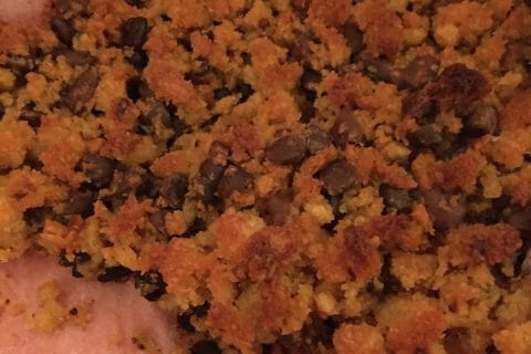 Cliquez pour zoomer ! Cookies au pain rassis et pépites de chocolat au Thermomix