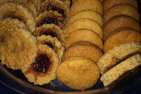 Cliquez pour zoomer ! Biscuits à la confiture – Jam drops au Thermomix