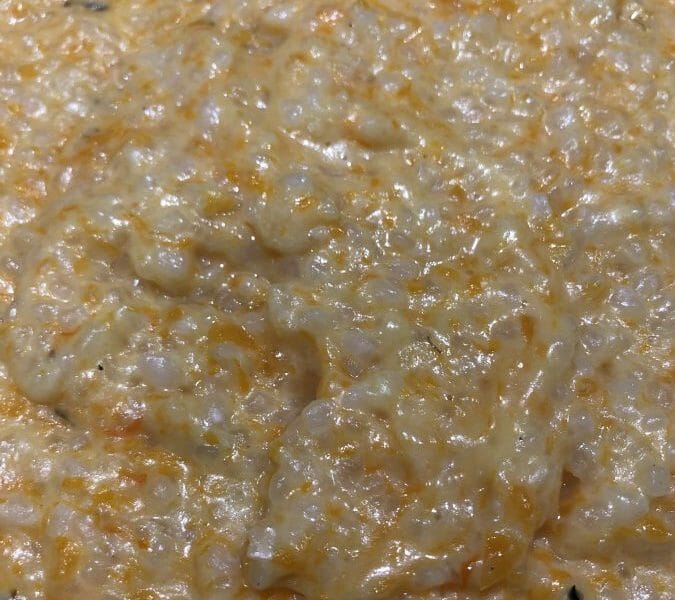 Cliquez pour zoomer ! Risotto butternut et chèvre frais Thermomix par Lesonglesdelyvie