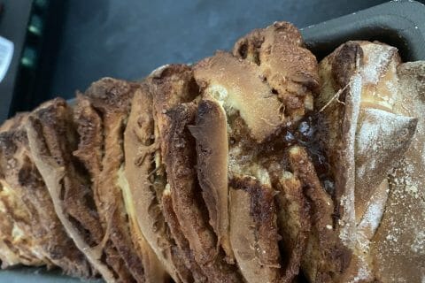 Cliquez pour zoomer ! Brioche à effeuiller à la cannelle Thermomix par Chouk