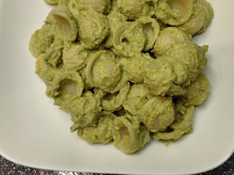 Cliquez pour zoomer ! Pâtes au pesto de haricots verts Thermomix par tm5cook