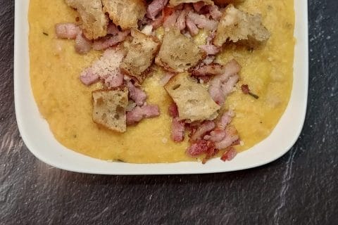 Cliquez pour zoomer ! Soupe à l’orge et aux haricots blancs Thermomix par tm5cook