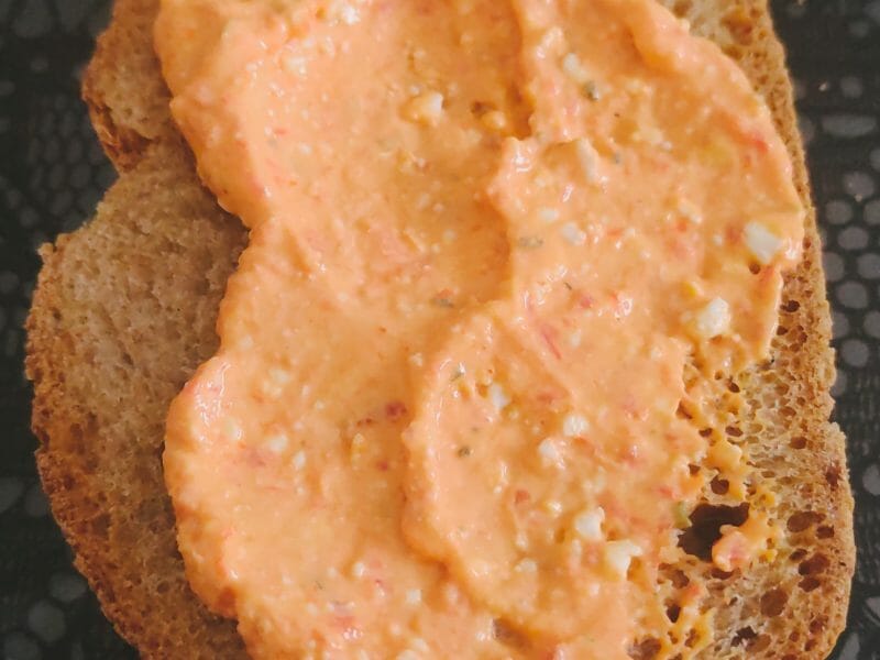 Cliquez pour zoomer ! Crème de poivrons à la feta Thermomix par lylyrose71