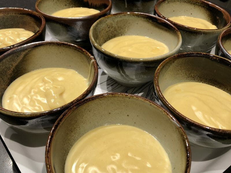 Cliquez pour zoomer ! Crème à la vanille au lait de soja Thermomix par Vjmd