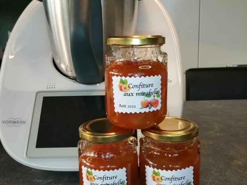 Cliquez pour zoomer ! Confiture de mirabelles Thermomix par Pascale
