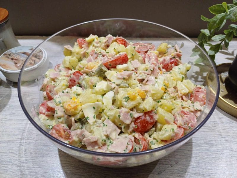 Cliquez pour zoomer ! Salade piémontaise Thermomix par Pascale