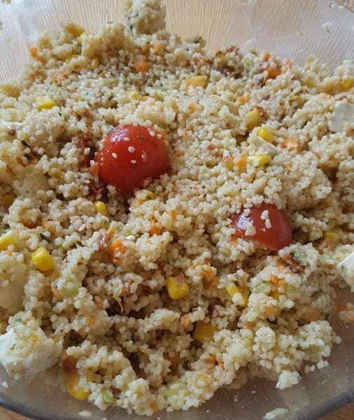 Cliquez pour zoomer ! Salade de couscous façon taboulé Thermomix par Aurelielouann