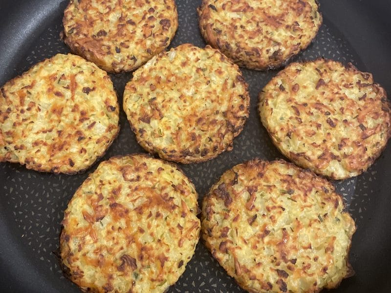 Cliquez pour zoomer ! Galettes de pommes de terre au four Thermomix par Maryline57