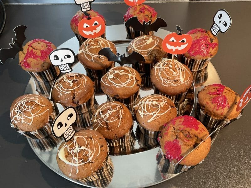 Cliquez pour zoomer ! Muffins aux pépites de chocolat Thermomix par Maryline57