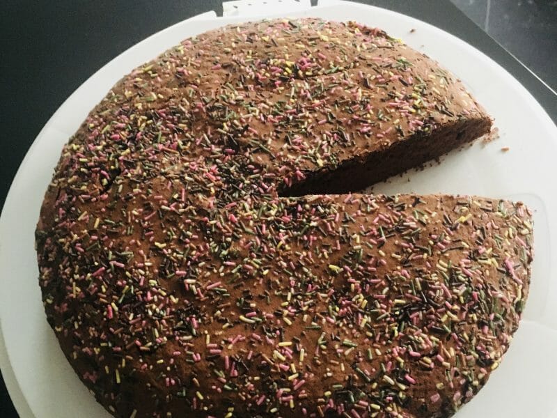 Cliquez pour zoomer ! Gâteau au chocolat des écoliers Thermomix par Maryline57