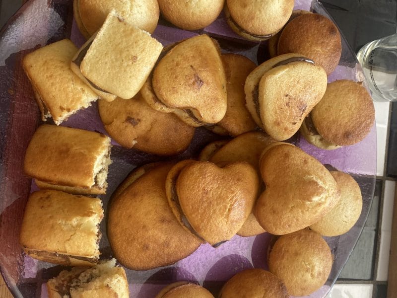 Cliquez pour zoomer ! Tronches de Cake au nutella Thermomix par ines_224