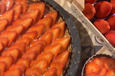 Cliquez pour zoomer ! Tarte aux fraises Thermomix par amlblkcm