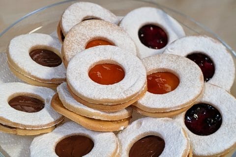 Cliquez pour zoomer ! Sablés à la confiture Thermomix par Natheonye