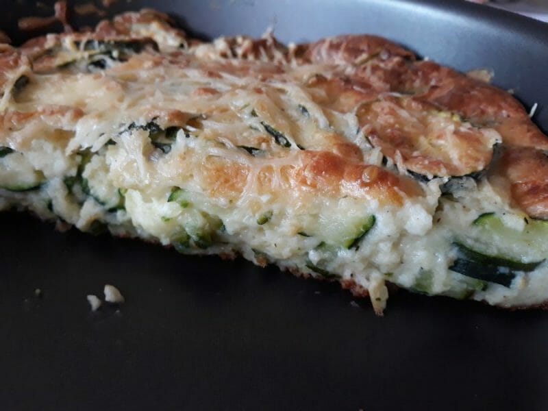 Cliquez pour zoomer ! Gâteau invisible aux courgettes Thermomix par sylvia dupin