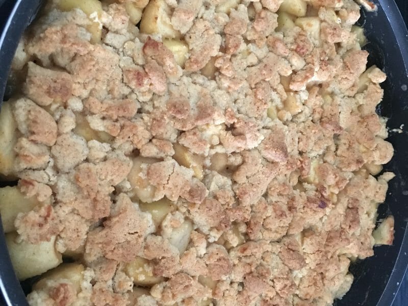Cliquez pour zoomer ! Crumble aux Pommes Thermomix par Angeldjx