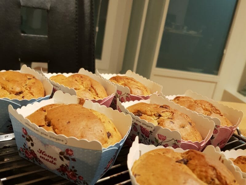 Cliquez pour zoomer ! Cake banane et pépites de chocolat Thermomix par Prisci-Max