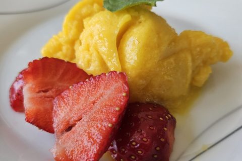 Cliquez pour zoomer ! Sorbet mangue Thermomix par chrisdu38